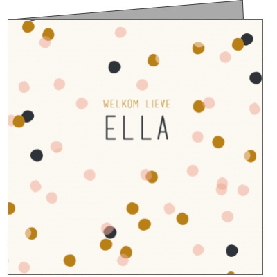 Geboortekaartje Ella